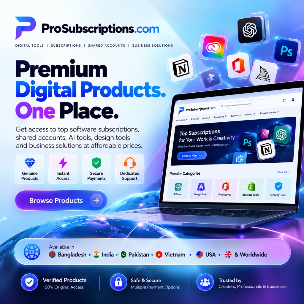 Premium Digital Products. One Place.