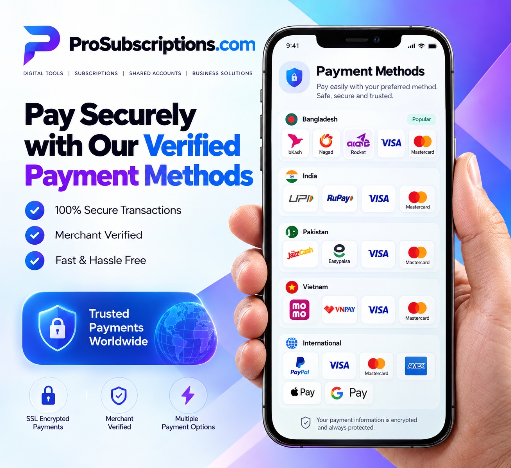Pay Securely with Our Verified Payment Methods