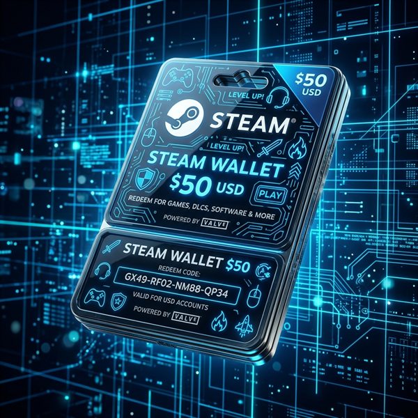 Steam Wallet Gift Card